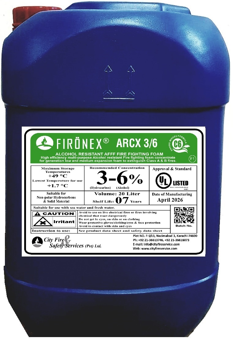 AR-AFFF 3/6% Fire Fighting Foam Concentrate