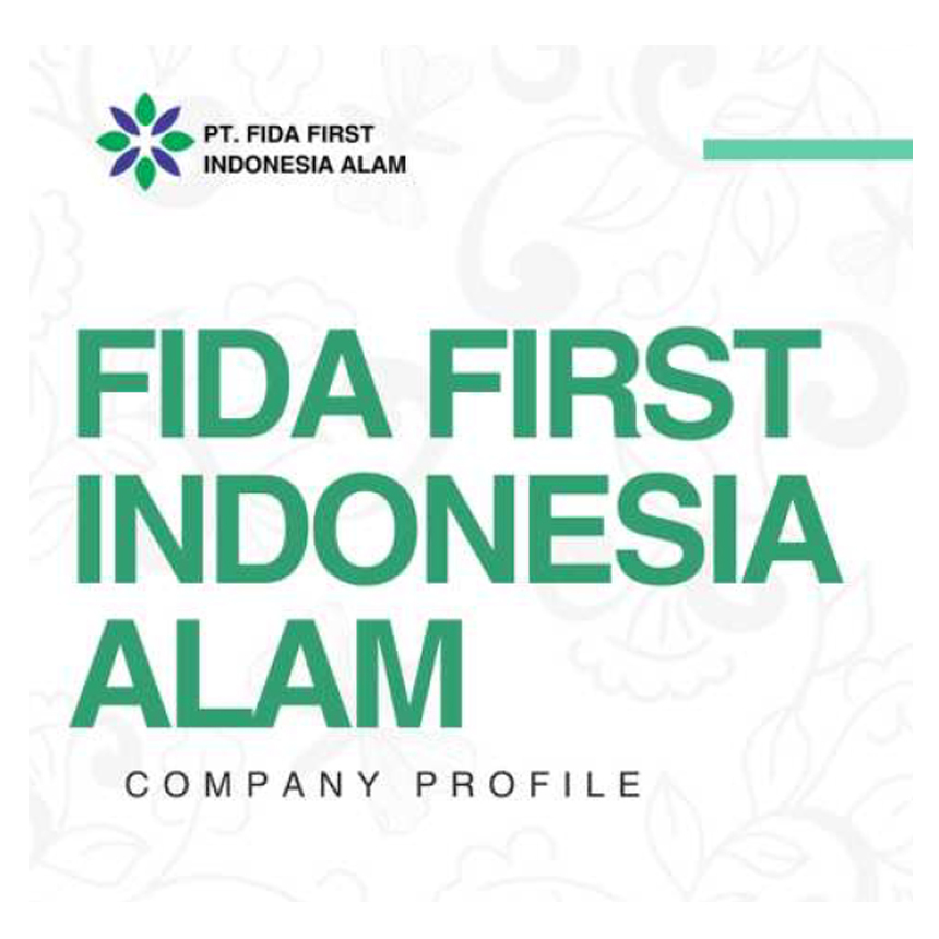 PT FIDA FIRST INDONESIA ALAM