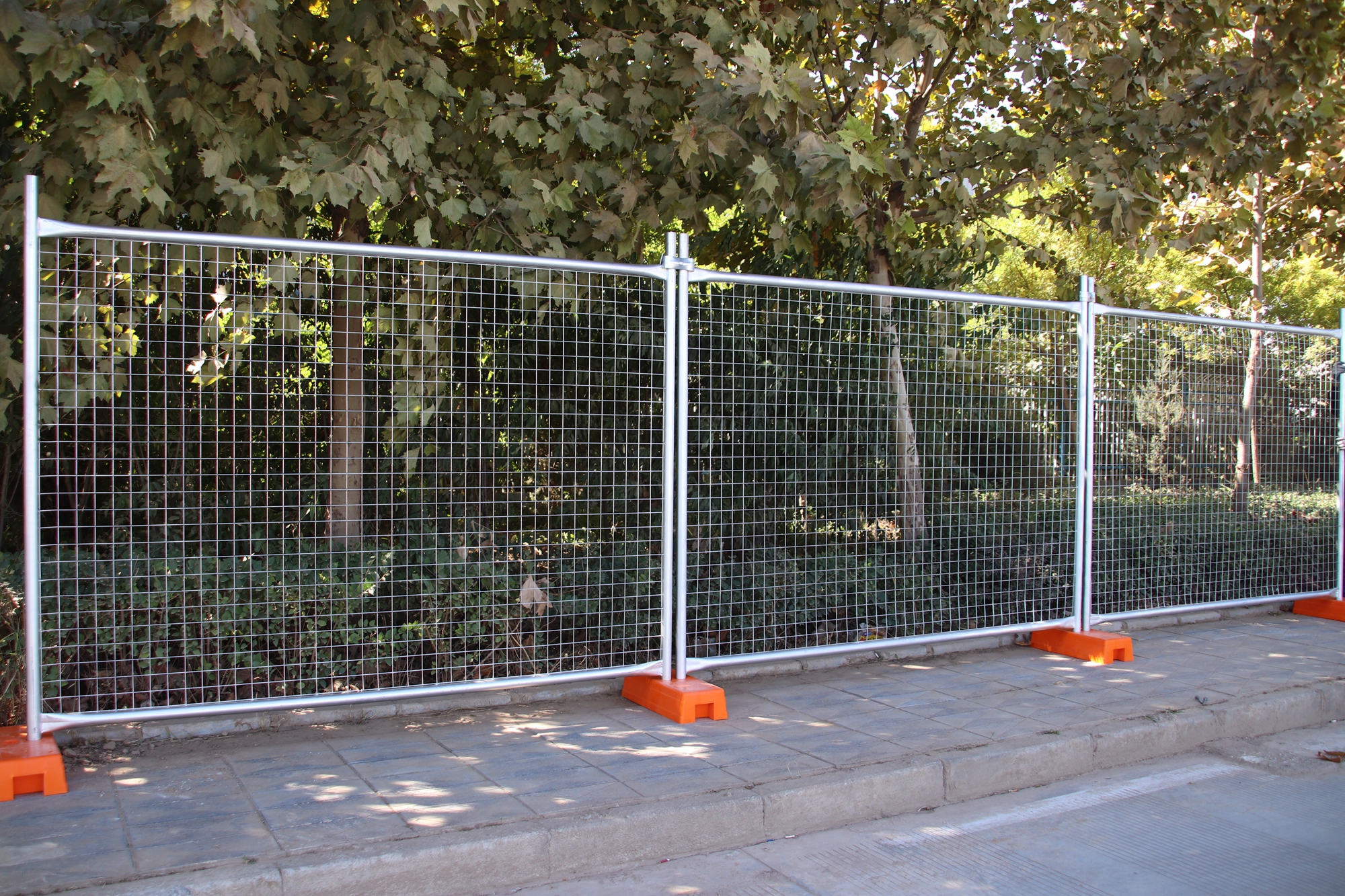 Temporary fence