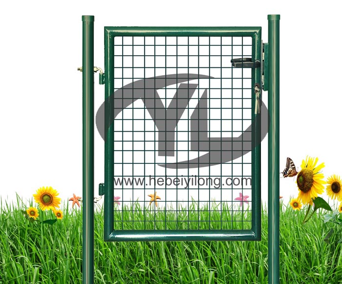 Double wire welded panel fence