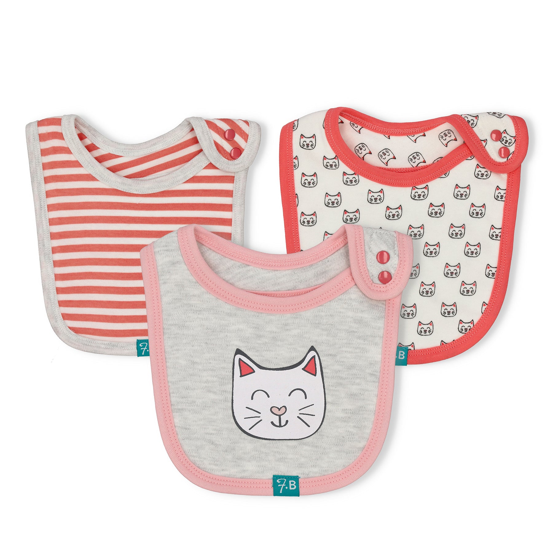 3-PACK CROSS-OVER BIBS