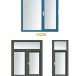 Aluminum doors and window
