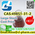 Hot sale product in here! CAS:49851-31-2, Best price! 2-BROMO-1-PHENYL-PENTAN-1-ONE, More product yo