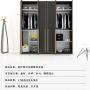 Modern light luxury wardrobe environmental protection household room locker