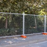 Temporary fence